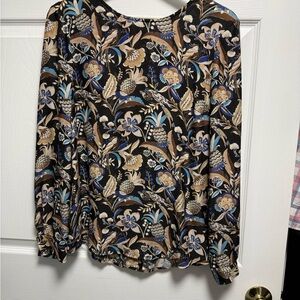 Floral Print Women's Top